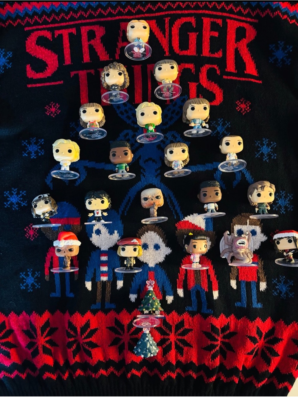 Stranger Things Minis 2925 Christmas Edition